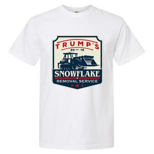 TrumpS Snowflake Removal Service Garment-Dyed Heavyweight T-Shirt