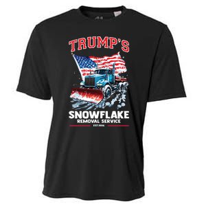 Trumps Snowflake Removal Service Est 2016 Donald Trump Cooling Performance Crew T-Shirt