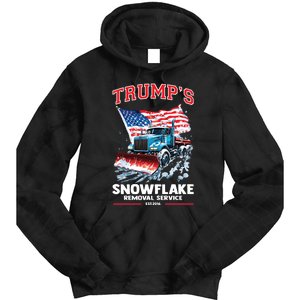 Trumps Snowflake Removal Service Est 2016 Donald Trump Tie Dye Hoodie