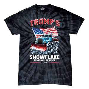 Trumps Snowflake Removal Service Est 2016 Donald Trump Tie-Dye T-Shirt