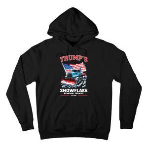 Trumps Snowflake Removal Service Est 2016 Donald Trump Tall Hoodie