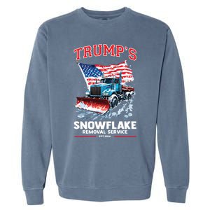 Trumps Snowflake Removal Service Est 2016 Donald Trump Garment-Dyed Sweatshirt