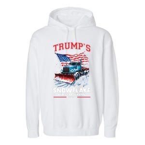 Trumps Snowflake Removal Service Est 2016 Donald Trump Garment-Dyed Fleece Hoodie