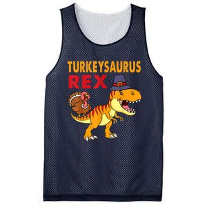 Turkey Saurus Rex Thanksgiving Dinosaur Turkey Boys Mesh Reversible Basketball Jersey Tank