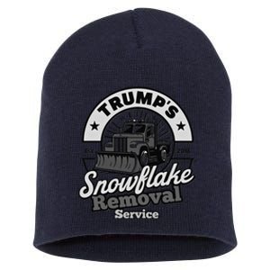 Trump Snowflake Removal Service Short Acrylic Beanie