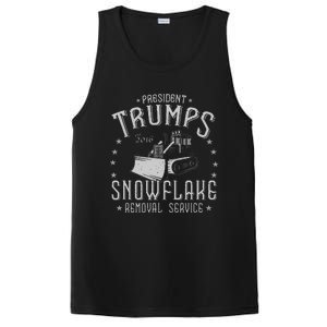 TrumpS Snowflake Removal Service Funny Donald Trump PosiCharge Competitor Tank