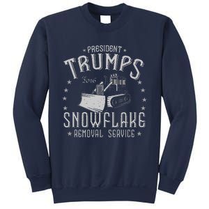 TrumpS Snowflake Removal Service Funny Donald Trump Sweatshirt