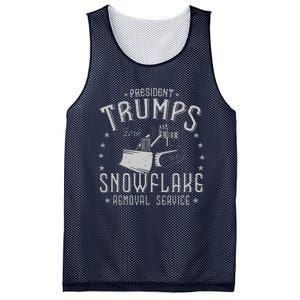 TrumpS Snowflake Removal Service Funny Donald Trump Mesh Reversible Basketball Jersey Tank