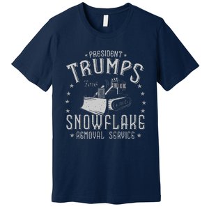 TrumpS Snowflake Removal Service Funny Donald Trump Premium T-Shirt