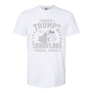 TrumpS Snowflake Removal Service Funny Donald Trump Softstyle CVC T-Shirt