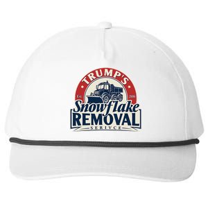 TrumpS Snowflake Removal Service Funny Trump 2024 Snapback Five-Panel Rope Hat