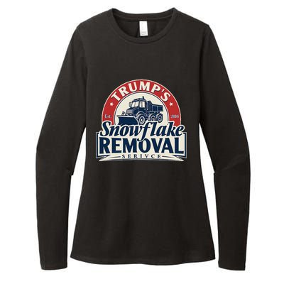 TrumpS Snowflake Removal Service Funny Trump 2024 Womens CVC Long Sleeve Shirt