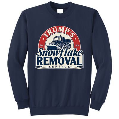 TrumpS Snowflake Removal Service Funny Trump 2024 Sweatshirt