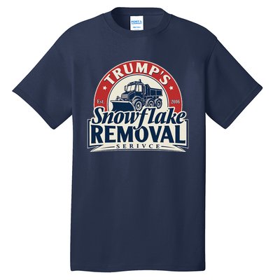 TrumpS Snowflake Removal Service Funny Trump 2024 Tall T-Shirt