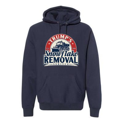 TrumpS Snowflake Removal Service Funny Trump 2024 Premium Hoodie