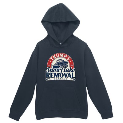 TrumpS Snowflake Removal Service Funny Trump 2024 Urban Pullover Hoodie