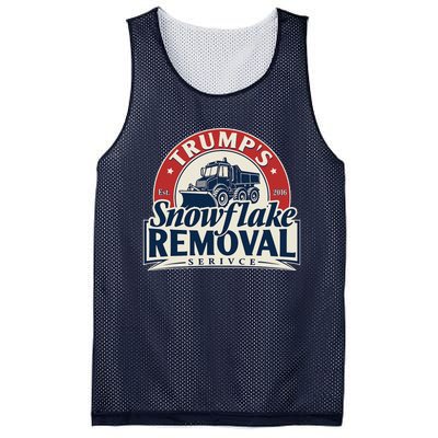 TrumpS Snowflake Removal Service Funny Trump 2024 Mesh Reversible Basketball Jersey Tank