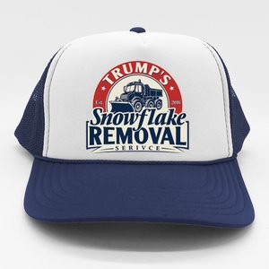 TrumpS Snowflake Removal Service Funny Trump 2024 Trucker Hat