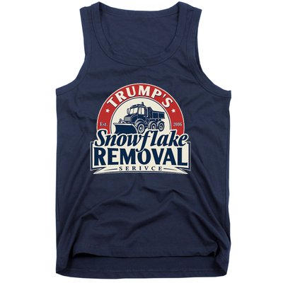 TrumpS Snowflake Removal Service Funny Trump 2024 Tank Top