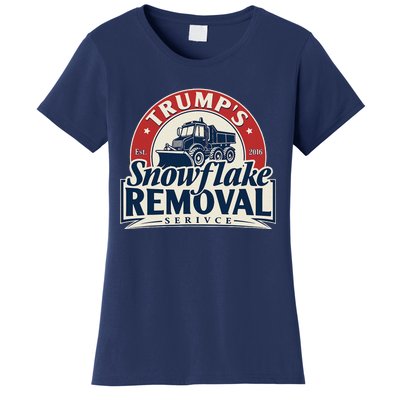 TrumpS Snowflake Removal Service Funny Trump 2024 Women's T-Shirt