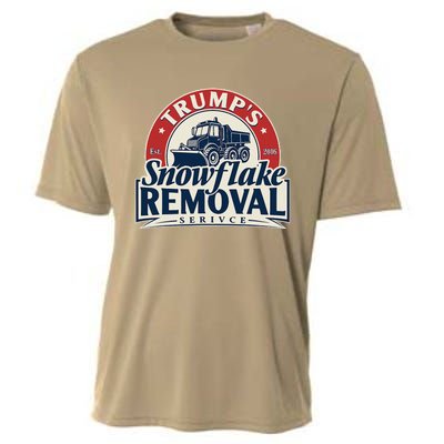 TrumpS Snowflake Removal Service Funny Trump 2024 Cooling Performance Crew T-Shirt