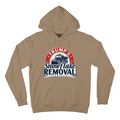 TrumpS Snowflake Removal Service Funny Trump 2024 Hoodie