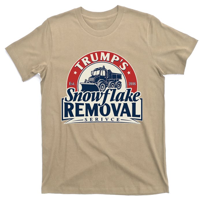 TrumpS Snowflake Removal Service Funny Trump 2024 T-Shirt