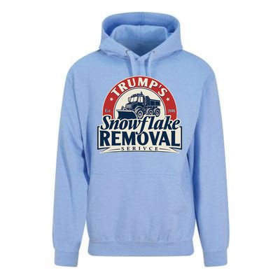 TrumpS Snowflake Removal Service Funny Trump 2024 Unisex Surf Hoodie