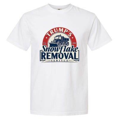 TrumpS Snowflake Removal Service Funny Trump 2024 Garment-Dyed Heavyweight T-Shirt