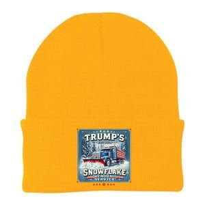 TrumpS Snowflake Removal Service Funny Trump 2024 Knit Cap Winter Beanie