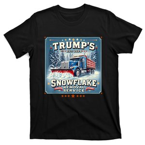 TrumpS Snowflake Removal Service Funny Trump 2024 T-Shirt