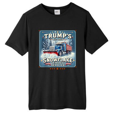 TrumpS Snowflake Removal Service Funny Trump 2024 Tall Fusion ChromaSoft Performance T-Shirt