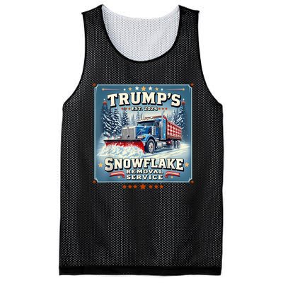 TrumpS Snowflake Removal Service Funny Trump 2024 Mesh Reversible Basketball Jersey Tank