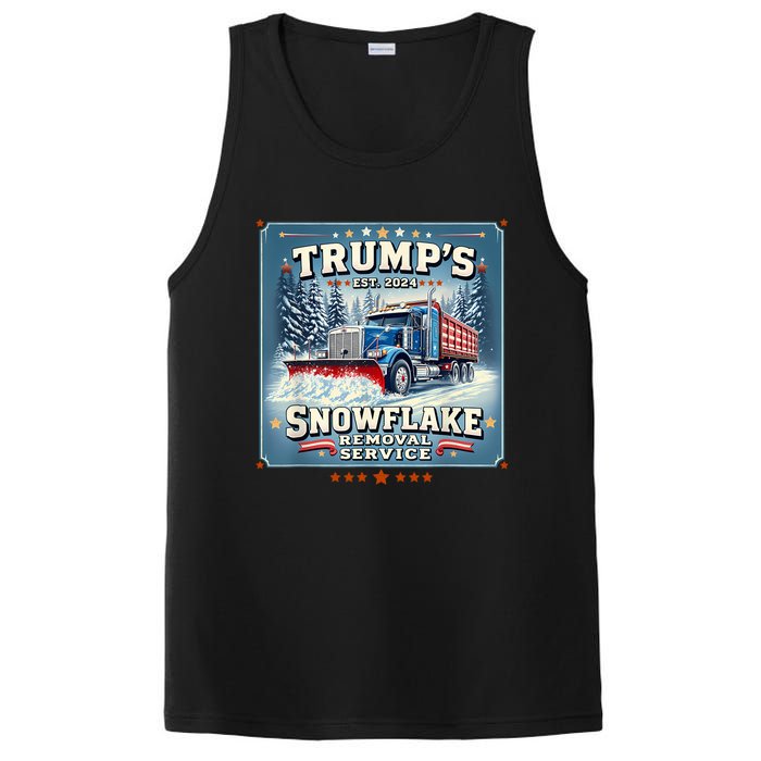 TrumpS Snowflake Removal Service Funny Trump 2024 PosiCharge Competitor Tank