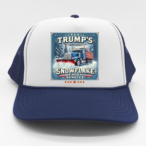 TrumpS Snowflake Removal Service Funny Trump 2024 Trucker Hat