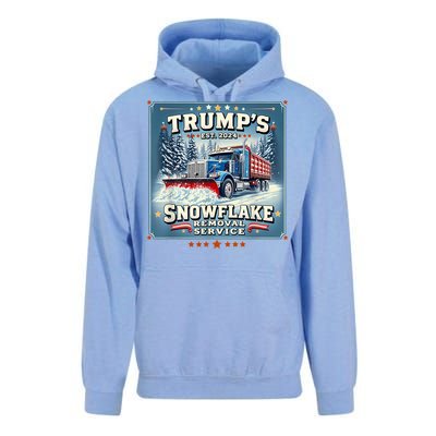 TrumpS Snowflake Removal Service Funny Trump 2024 Unisex Surf Hoodie