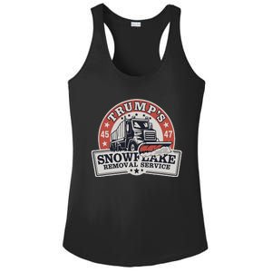 TrumpS Snowflake Removal Service Funny Trump Ladies PosiCharge Competitor Racerback Tank