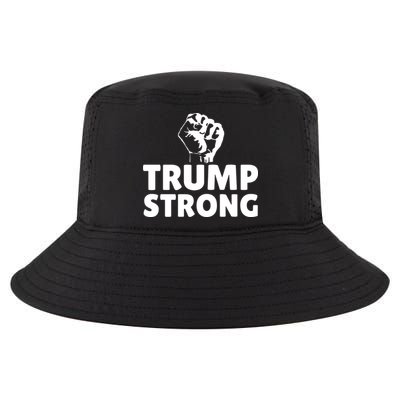 Trump Strong Rally Shooting Survivor Gun Shot Cool Comfort Performance Bucket Hat