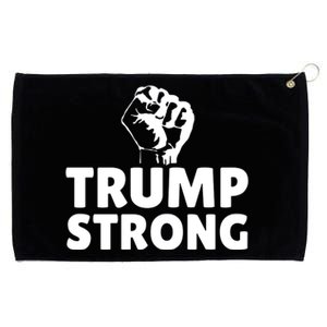 Trump Strong Rally Shooting Survivor Gun Shot Grommeted Golf Towel