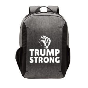 Trump Strong Rally Shooting Survivor Gun Shot Vector Backpack