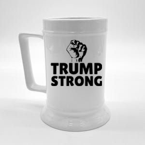 Trump Strong Rally Shooting Survivor Gun Shot Beer Stein