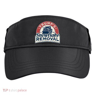 TrumpS Snowflake Removal Service Adult Drive Performance Visor
