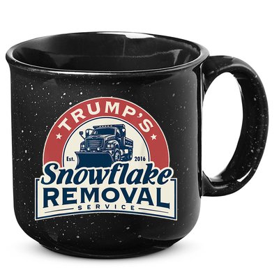 TrumpS Snowflake Removal Service 15oz Campfire Ceramic Mug