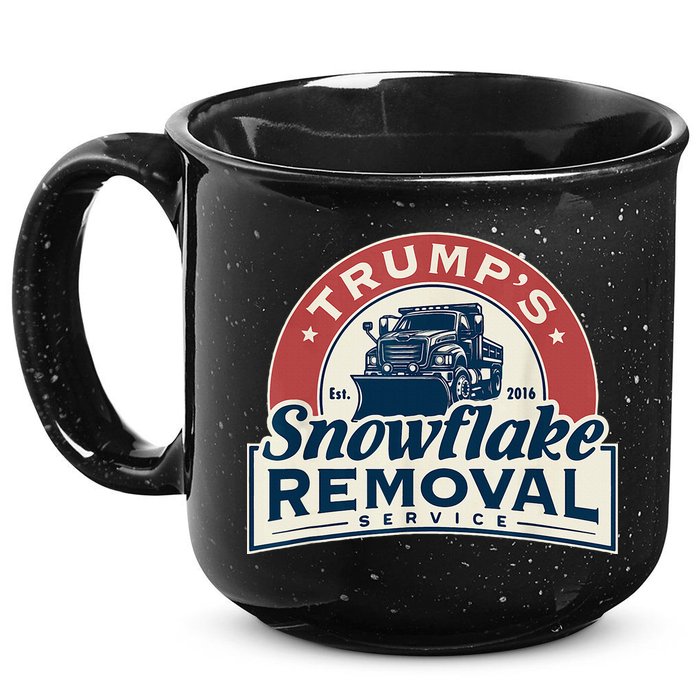 TrumpS Snowflake Removal Service 15oz Campfire Ceramic Mug