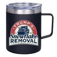 TrumpS Snowflake Removal Service 12oz Stainless Steel Coffee Mug