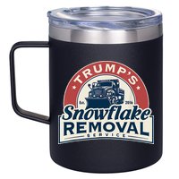 TrumpS Snowflake Removal Service 12oz Stainless Steel Coffee Mug