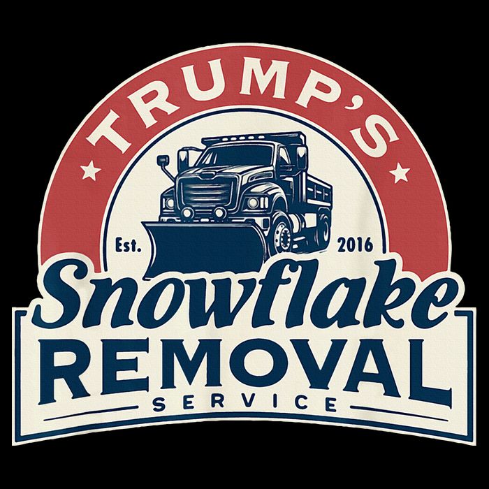 TrumpS Snowflake Removal Service Cropped Pullover Crew