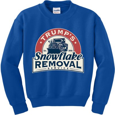 TrumpS Snowflake Removal Service Kids Sweatshirt