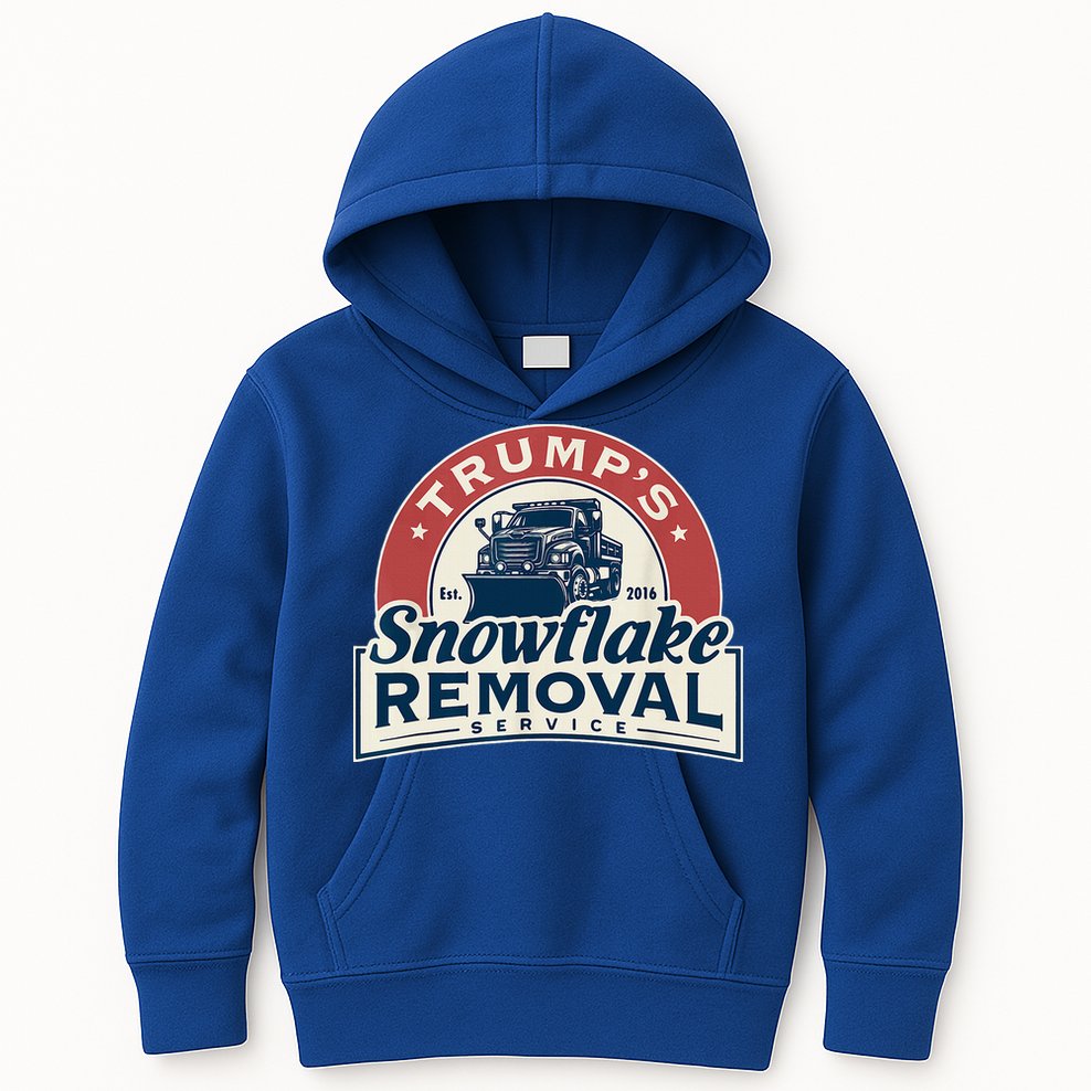 TrumpS Snowflake Removal Service Kids Hoodie