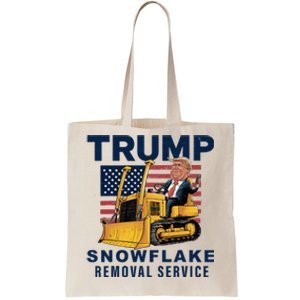 Trump Snowflake Removal Service Funny Donald Trump 2024 Tote Bag